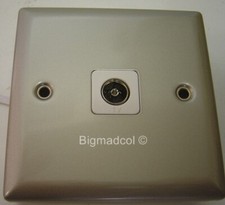 Volex TV Coax Wall Socket