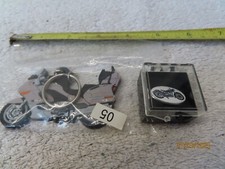 BMW MOTOR CYCLE  pin  badge and key ring