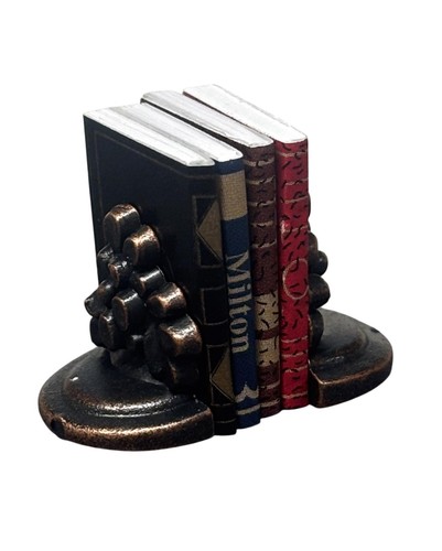 Dolls house books bronze - dolls,