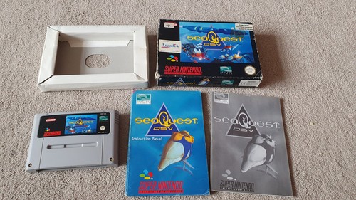 Seaquest dsv snes pal - seaquest,
