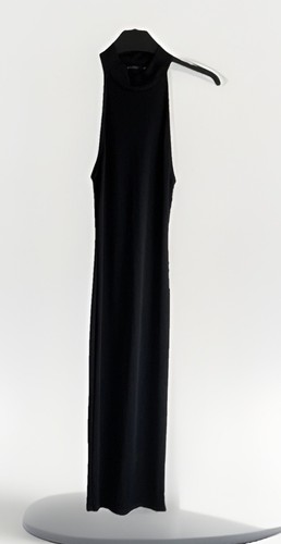 Zara black high - high, ribbed