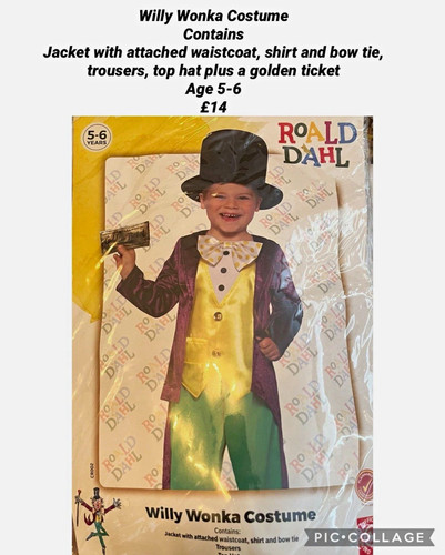 Roald dahl willy wonka - willy,