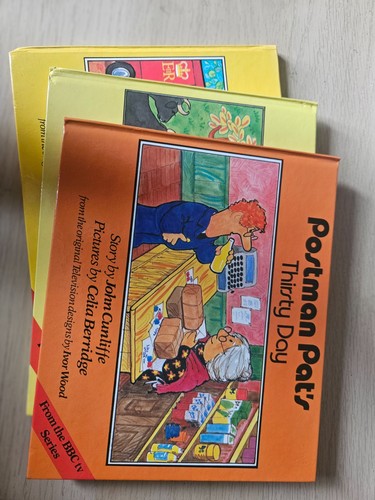 Postman pat books 1980s - postman,