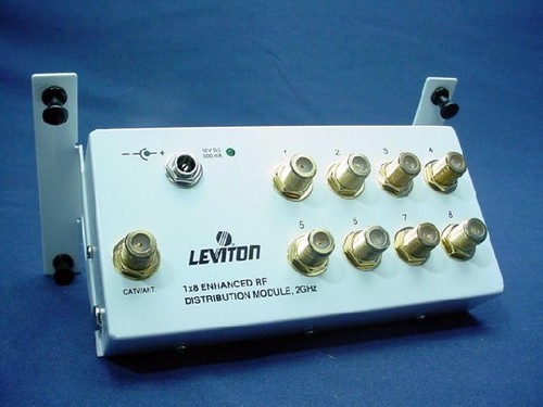 Leviton 1x8 enhanced video - leviton,
