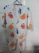 Baby Todler Unisex Sleeping Sleepsuit with zip Fleece  Romper 18-24 months