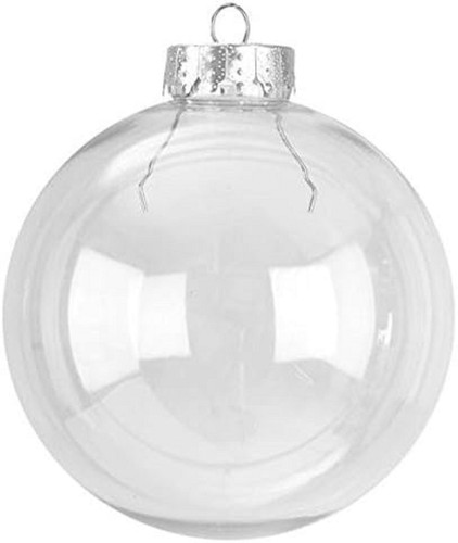 Clear round glass - 12,