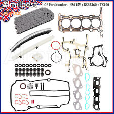 Head Gasket Set Bolts Timing Chain Kit For Vauxhall Corsa 1.2 1.4 A12xer A14xer