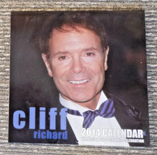 CLIFF RICHARD CALENDAR 2014 -
