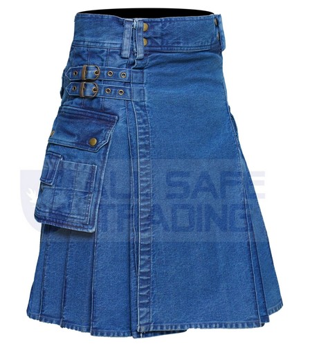 Men deluxe utility denim - utility,