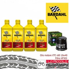 YAMAHA YZF R1 1000 1998 1999 CUTTING KIT 4 LT XTC C60 10W40 + HF303