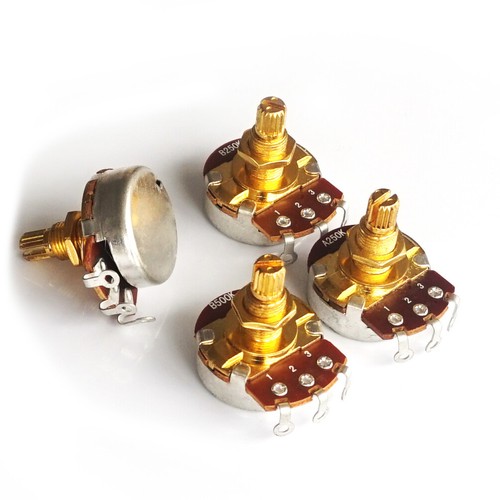 Gold guitar pots - ga,