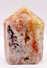 Pink Amethyst Tower - Golden