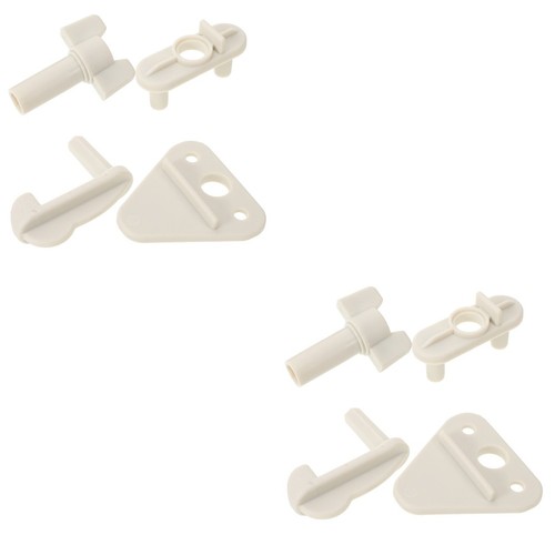 White plastic pontoon - white, door