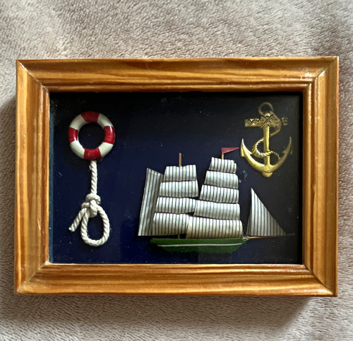 Nautical wood framed - nautical,