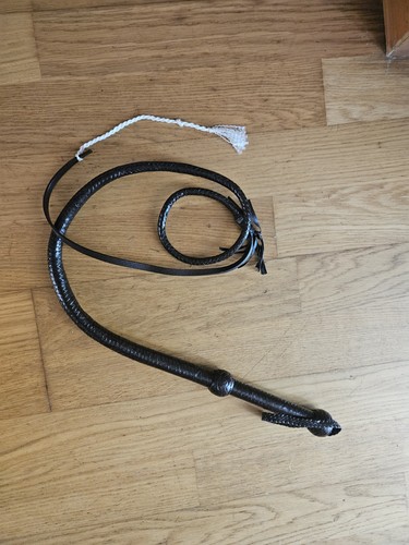 Leather bullwhip indiana jones - leather,