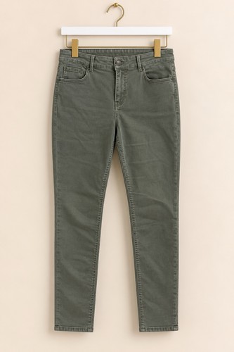 Women green straight - m&s,