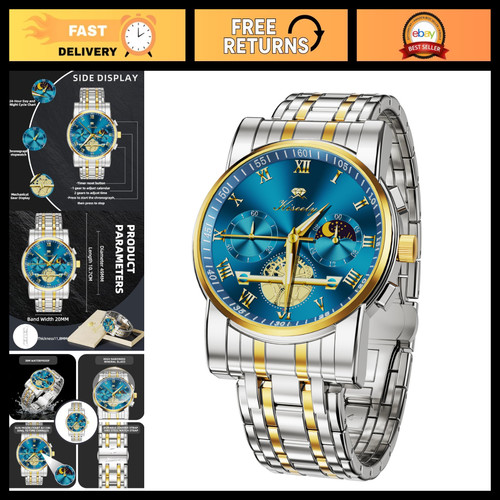 Luxury men stainless steel - men's,
