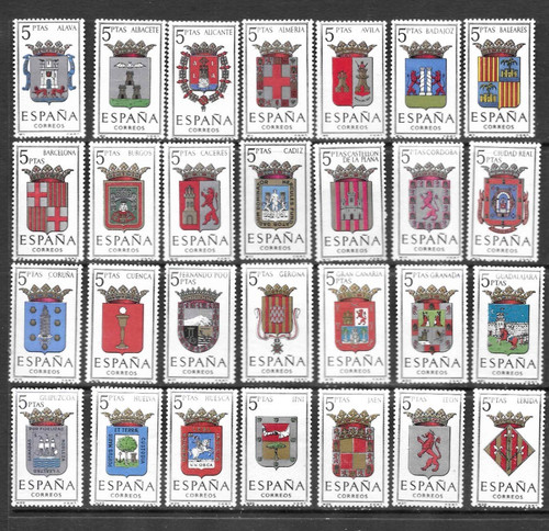 Spanish stamps 1962 1966 - spanish,