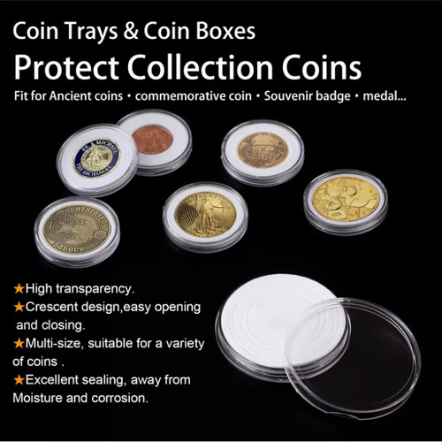 100pcs coin cases - coin,