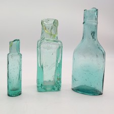 Antique moulded glass - moulded,