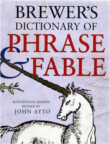 Brewer dictionary phrase - brewer's,