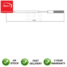 Hand Brake Cable Front Apec