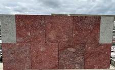 Porphyry red stone blocks - porphyry,