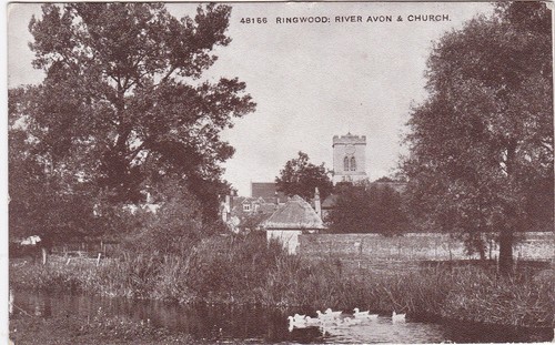 River avon church ringwood - &, church,