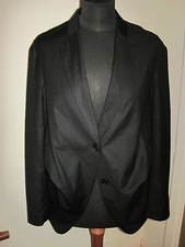 FULL CIRCLE TROUSER & WATERFALL Jacket Suit 10 LONG New BLACK TUX TUXEDO