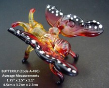 Glass INSECT BUTTERFLY