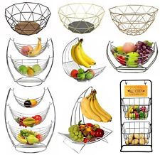 Chrome Swinging Fruit Bowl