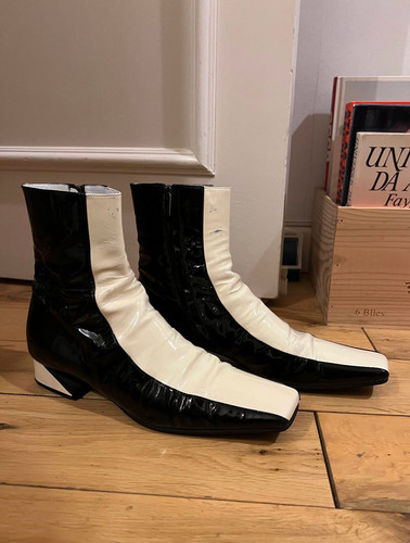 Vintage fendi patent - vintage, leather
