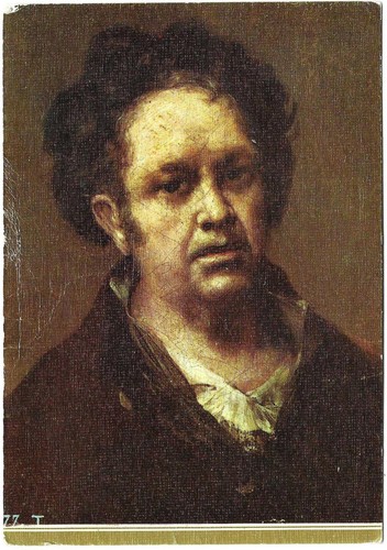 Goya self portrait museo del - museo,