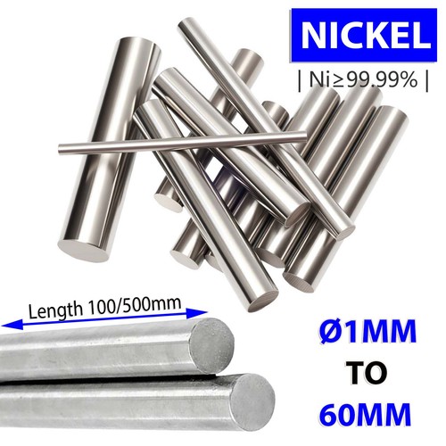 Pure nickel round - ni, rod