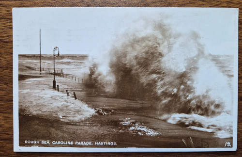 Rough sea caroline parade - sea,