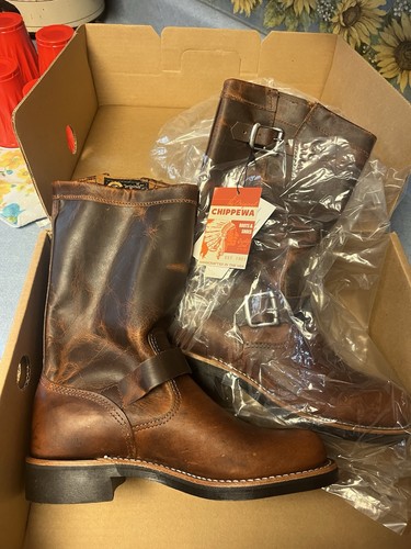 New chippewa 1901w15 tan - new,