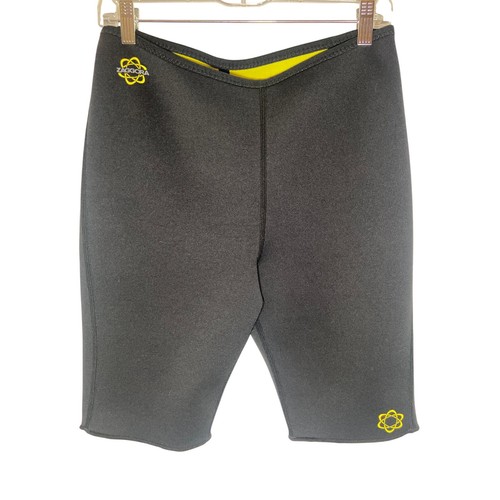 Black neoprene fitness - fitness, shorts