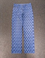 MOSCHINO - Mens Vintage Jeans - Blue Monogram Letter Logo M - W34