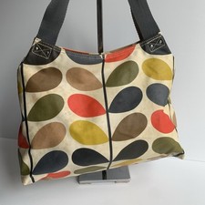 Orla Kiely zip shoulder bag