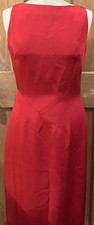 Amanda Wakeley Red Long Fitted