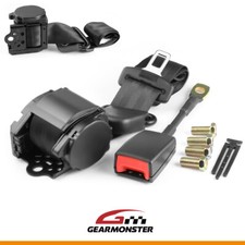 Black 3 Point Inertia Seat