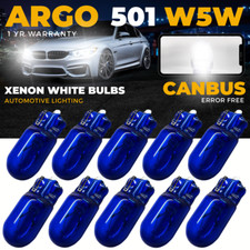 501 Xenon White Car Side Light W5w T10 W5w Interior Hid Parking Light Bulbs 12v