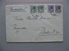 NETHERLANDS, cover to Germany
