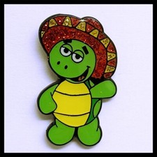 Cancer Research UK Charity Pin Badge, Tortoise