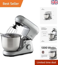 Elegant 5L Stand Mixer: 1300W