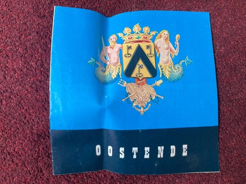 Vintage 1950 ostend travel - vintage, 1950’s