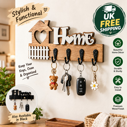 Home love shaped key holder - shaped,