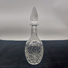 Royal Brierley Bruce Crystal Wine Decanter With Stopper 32cm Height