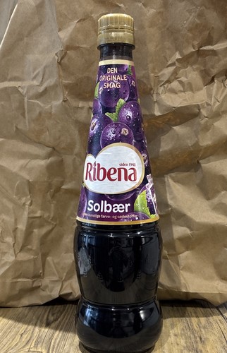 Ribena solbær real sugar - solbær,