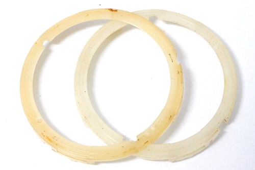 Two plastic - (for, 4